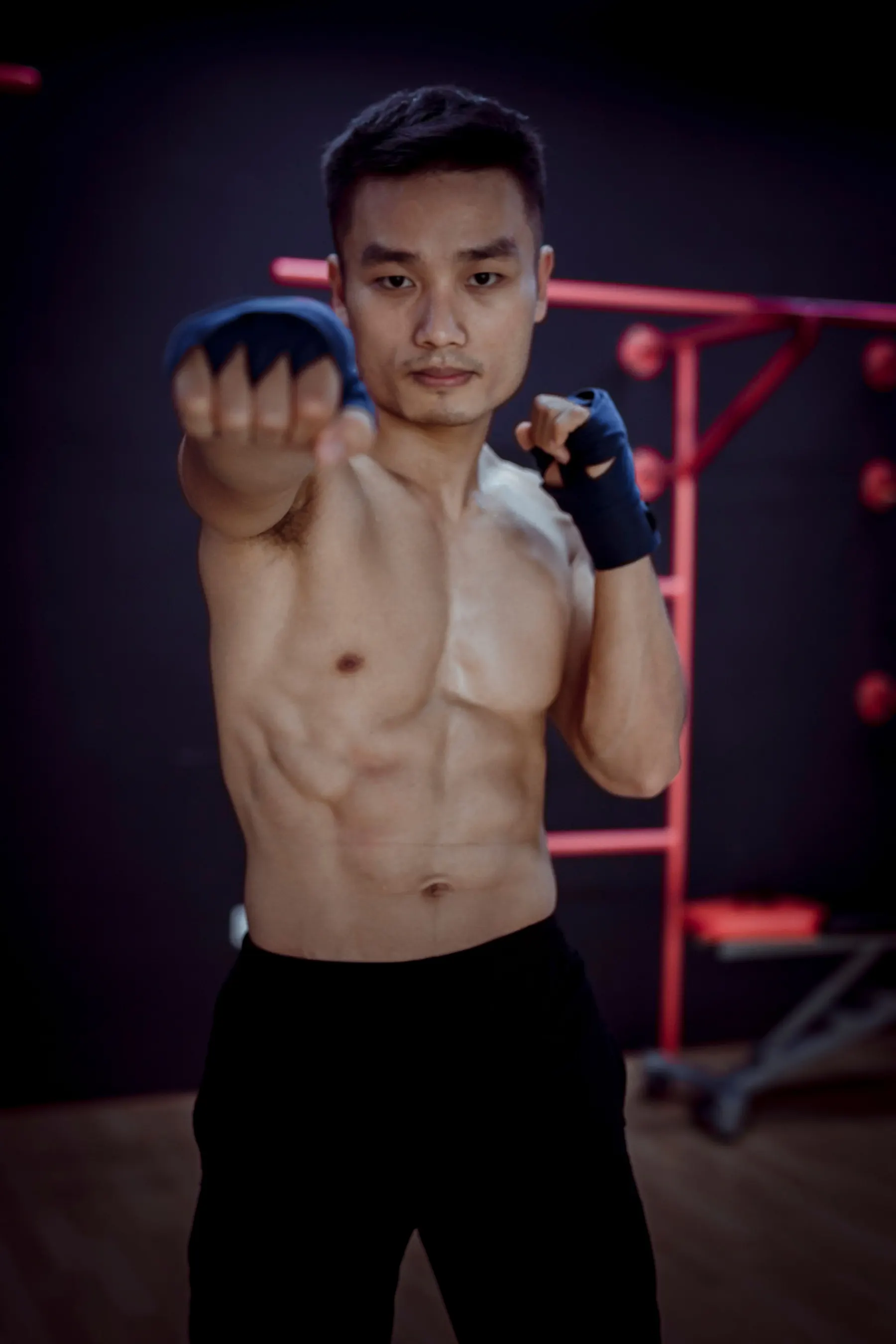 Muay Thai athlete